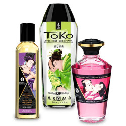 Shunga Kit de massage FRUITY KISSES Shunga